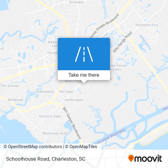 Mapa de Schoolhouse Road