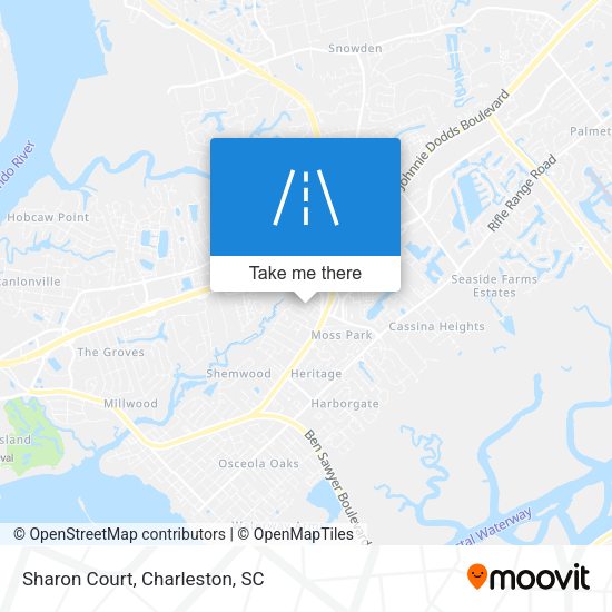 Mapa de Sharon Court