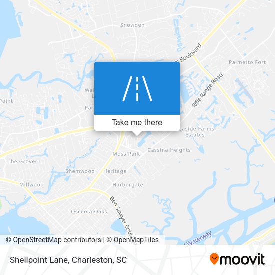 Shellpoint Lane map