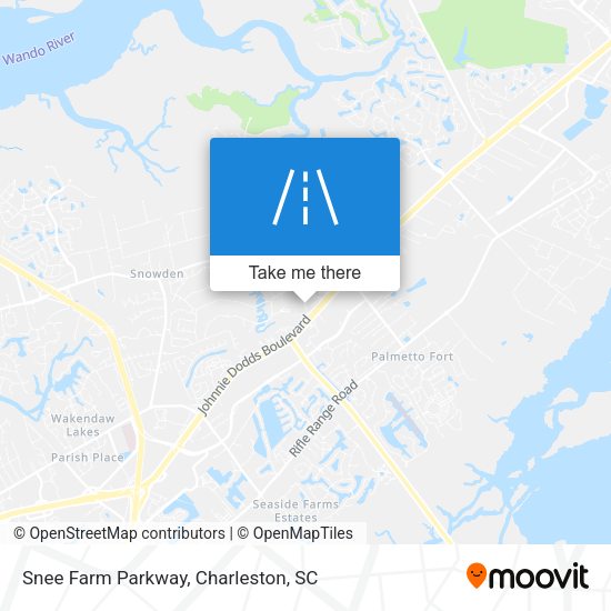 Snee Farm Parkway map