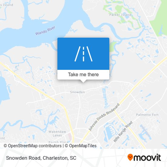 Mapa de Snowden Road
