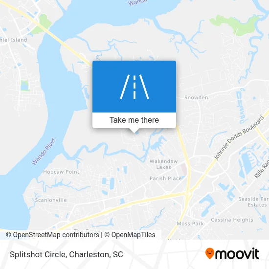 Splitshot Circle map