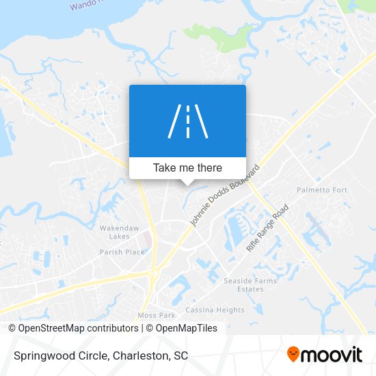 Mapa de Springwood Circle