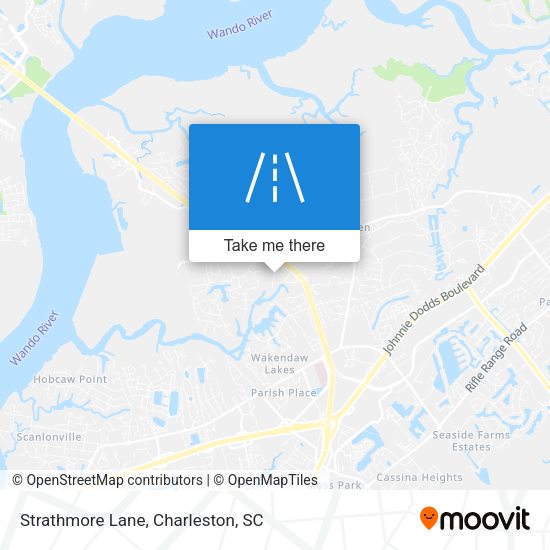 Strathmore Lane map
