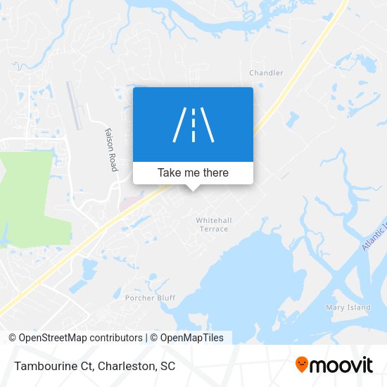 Mapa de Tambourine Ct