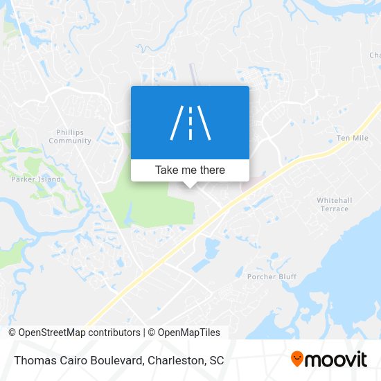 Mapa de Thomas Cairo Boulevard