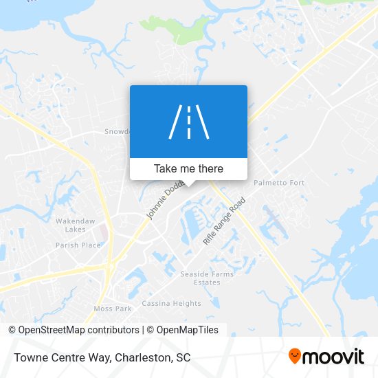Towne Centre Way map