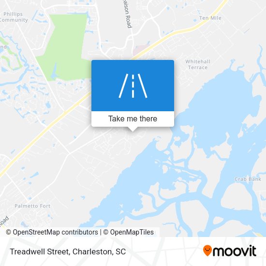 Mapa de Treadwell Street