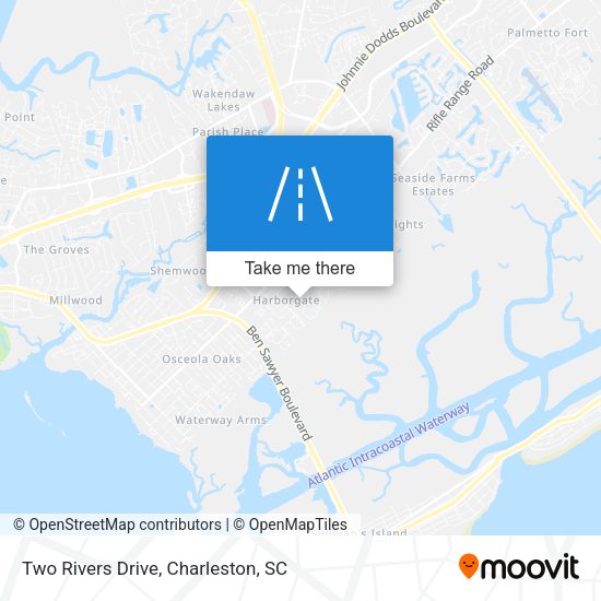Mapa de Two Rivers Drive