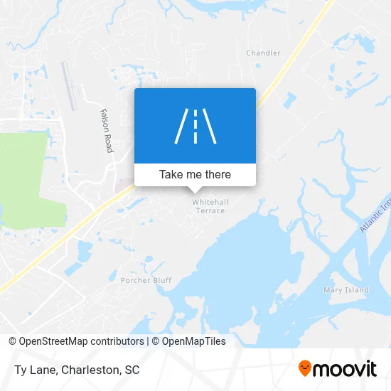 Ty Lane map