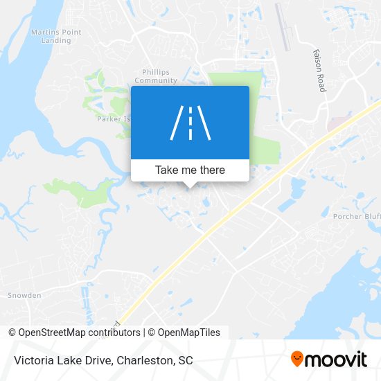 Mapa de Victoria Lake Drive