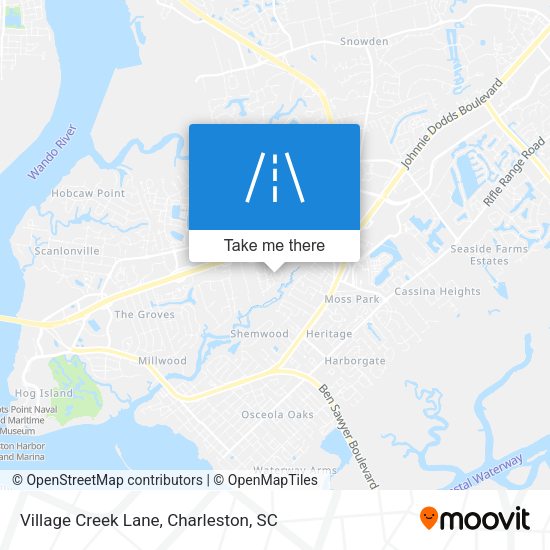Mapa de Village Creek Lane