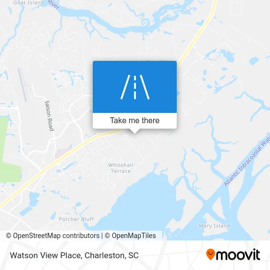 Watson View Place map