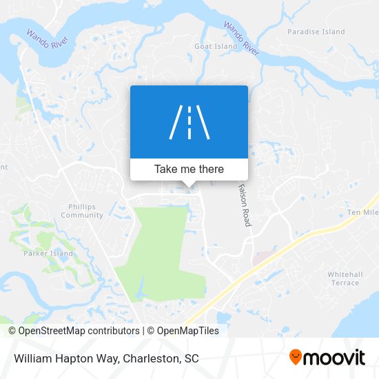 Mapa de William Hapton Way