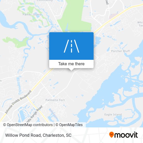 Willow Pond Road map