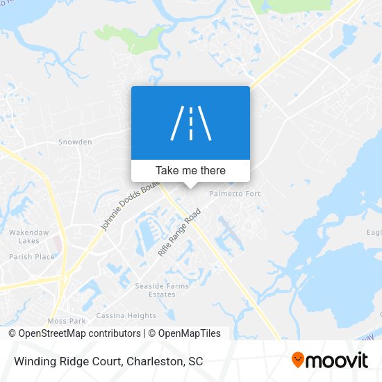 Winding Ridge Court map