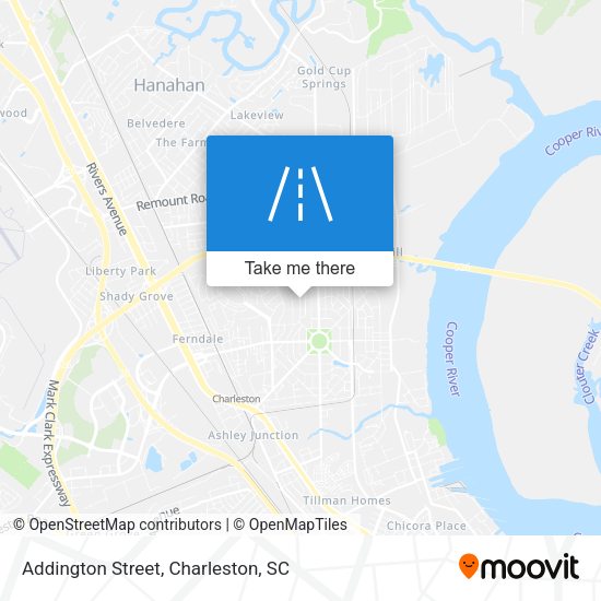 Addington Street map