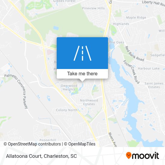 Mapa de Allatoona Court