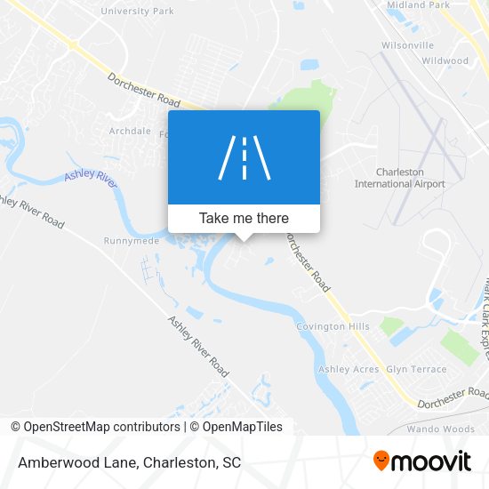 Amberwood Lane map