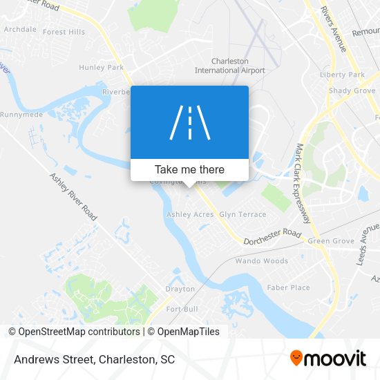Andrews Street map