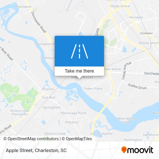 Mapa de Apple Street