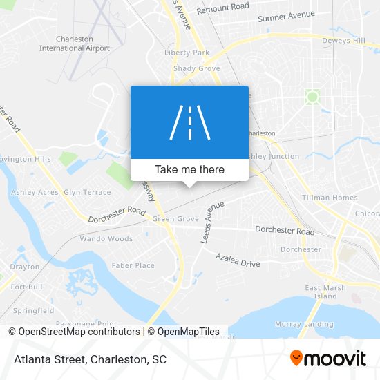 Mapa de Atlanta Street