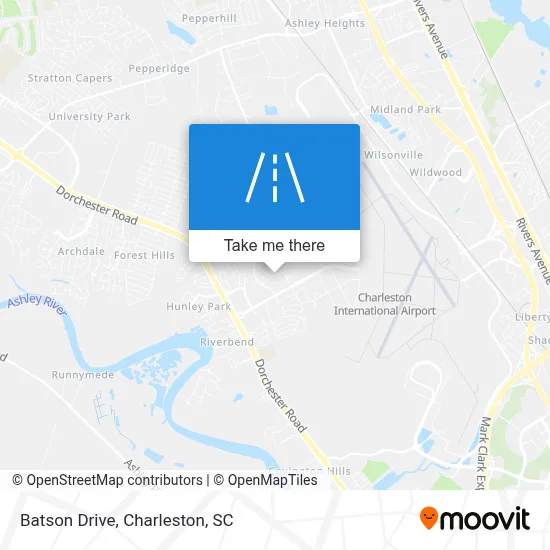 Batson Drive map