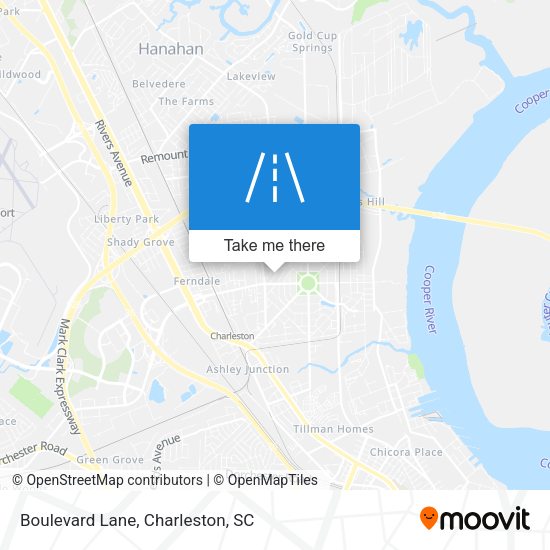 Mapa de Boulevard Lane