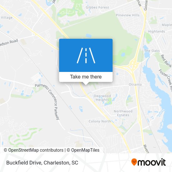 Mapa de Buckfield Drive