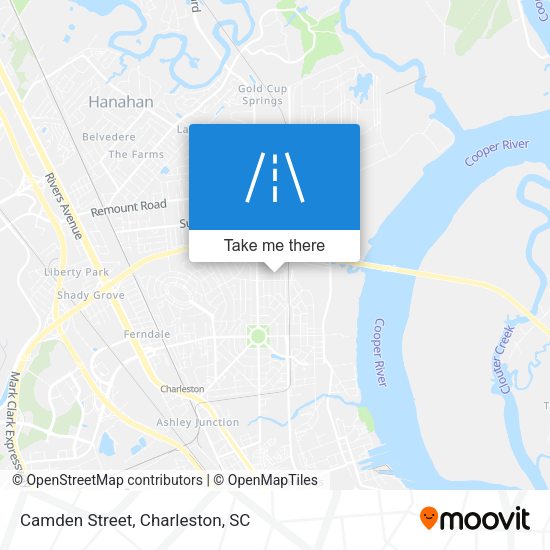 Mapa de Camden Street