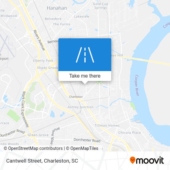 Cantwell Street map