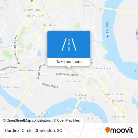 Mapa de Cardinal Circle