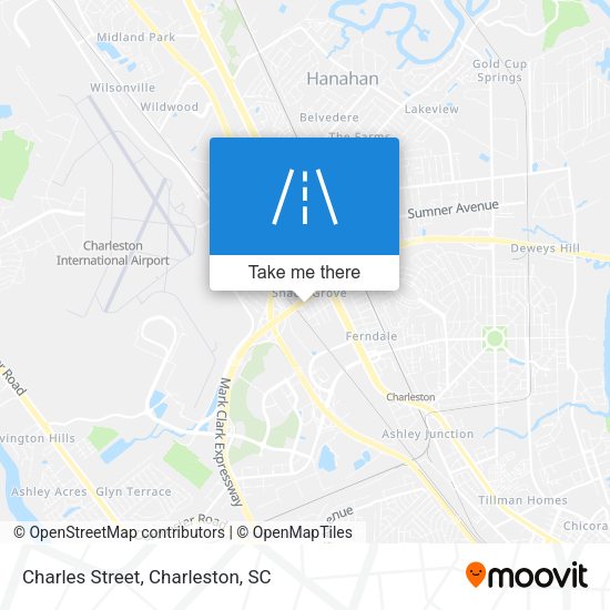 Mapa de Charles Street
