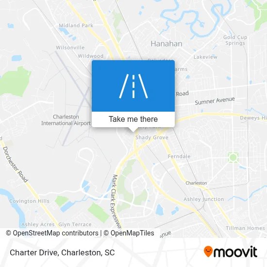 Charter Drive map