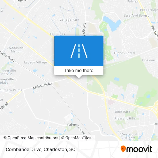 Mapa de Combahee Drive