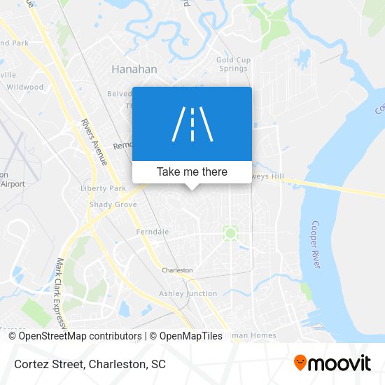 Mapa de Cortez Street