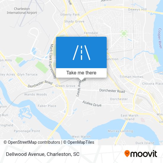 Mapa de Dellwood Avenue