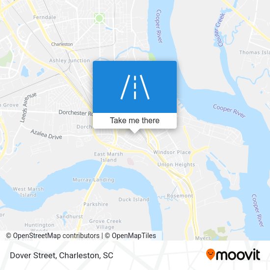 Mapa de Dover Street