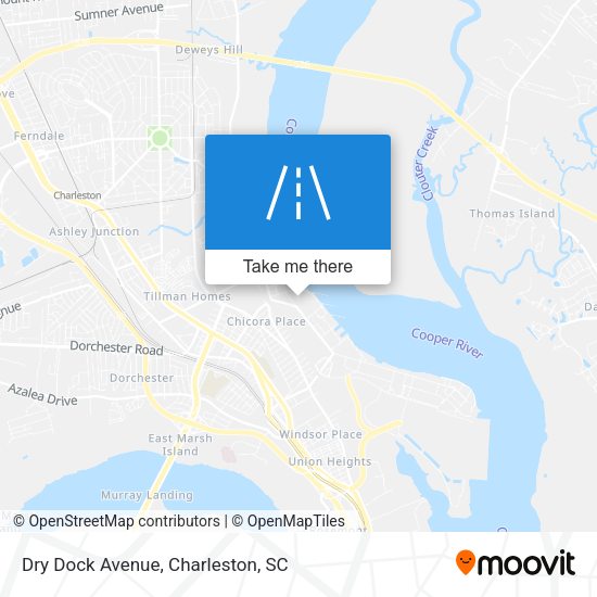 Dry Dock Avenue map