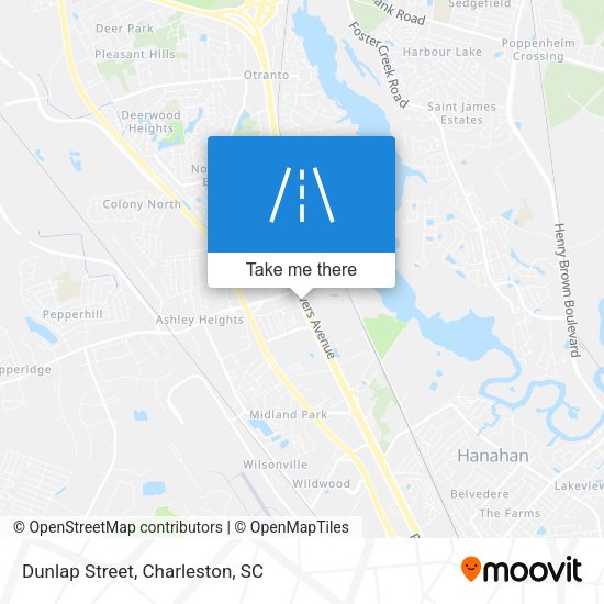 Mapa de Dunlap Street