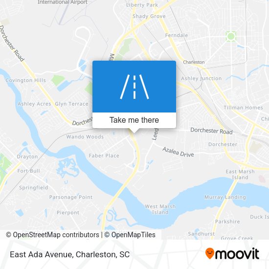 Mapa de East Ada Avenue
