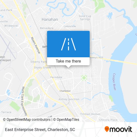 Mapa de East Enterprise Street