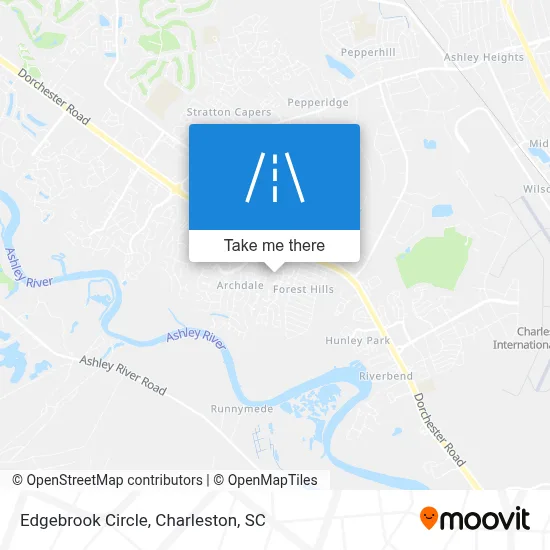 Edgebrook Circle map