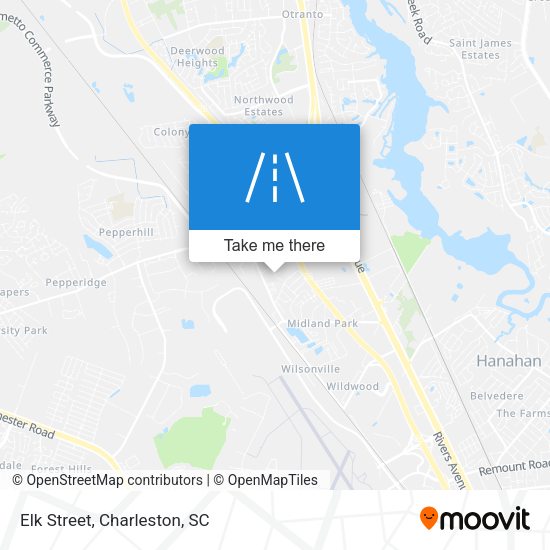 Mapa de Elk Street