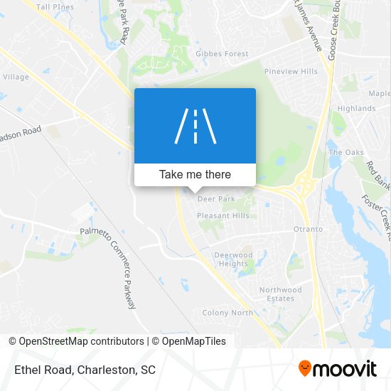 Mapa de Ethel Road