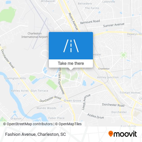 Fashion Avenue map