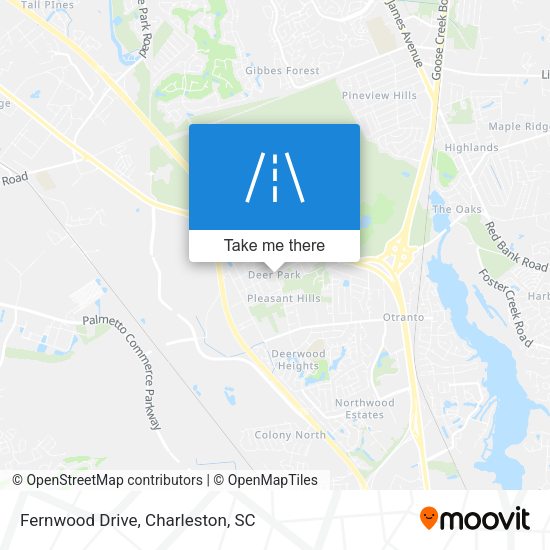 Mapa de Fernwood Drive