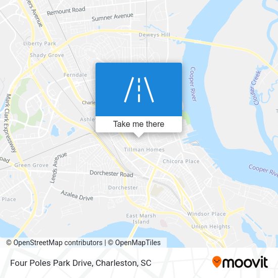 Four Poles Park Drive map