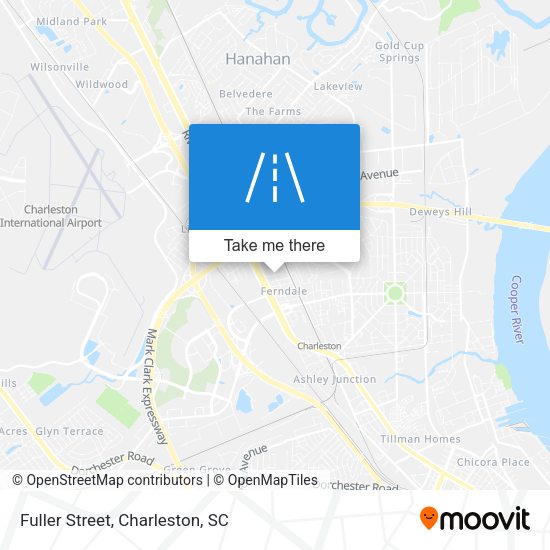 Mapa de Fuller Street