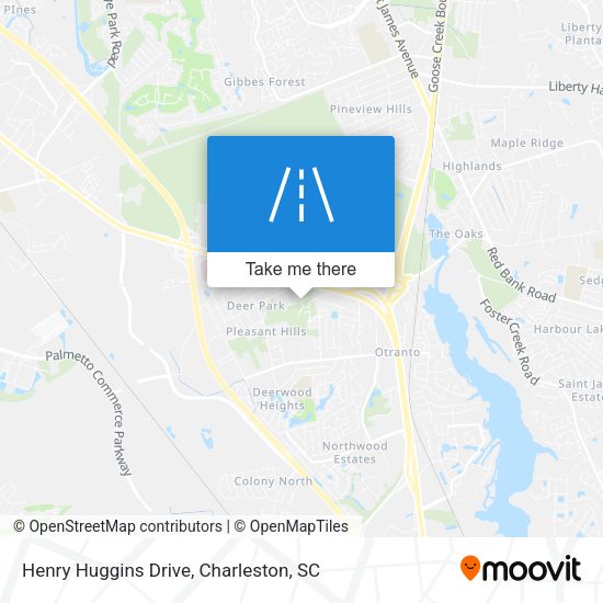 Mapa de Henry Huggins Drive